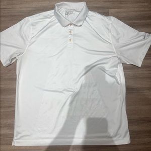 Mens XL white Nike golf polo